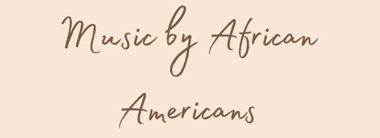 Music by African Americans at afghanpressmusic.com