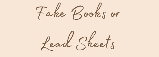 Fake Books or Lead Sheets at afghanpressmusic.com