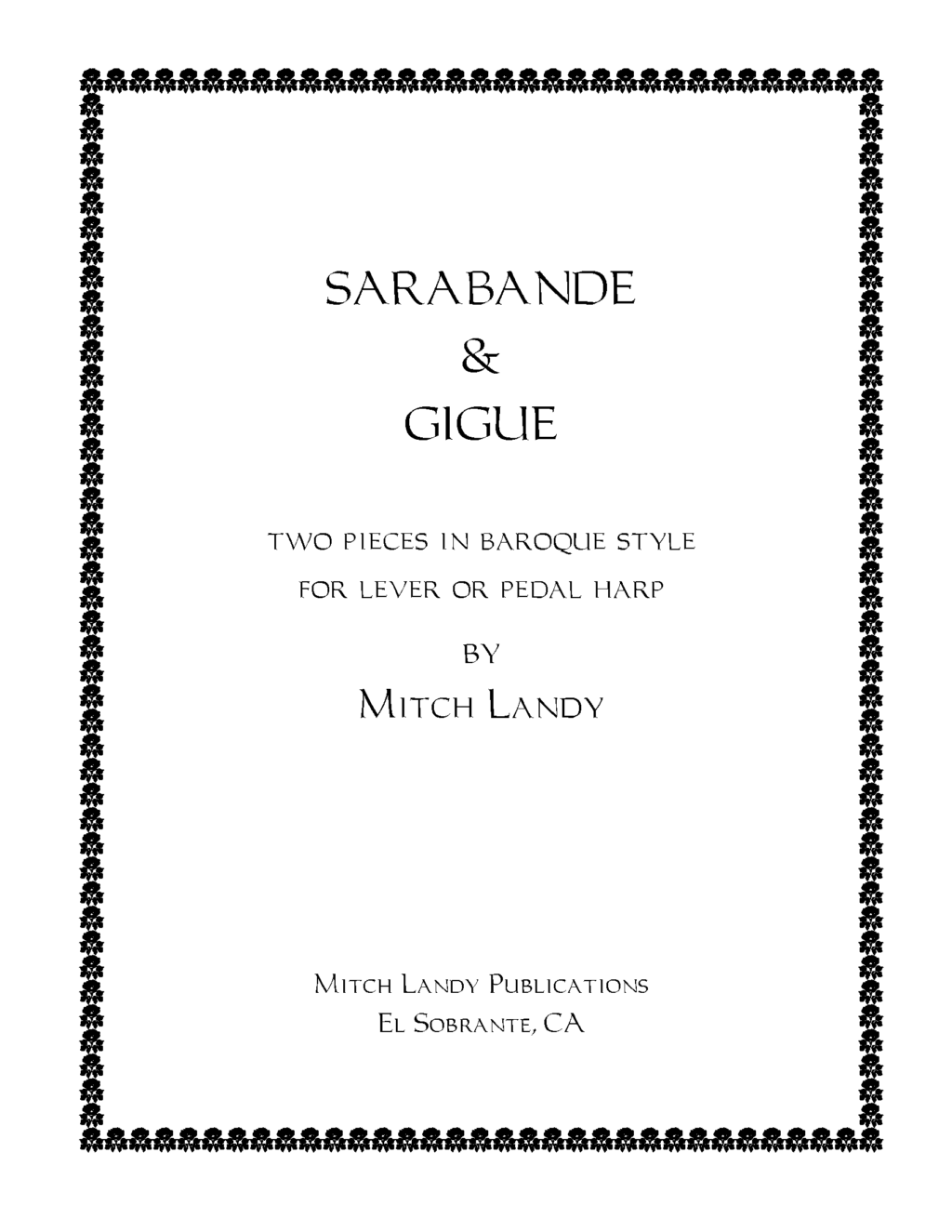 Sarabande & Gigue