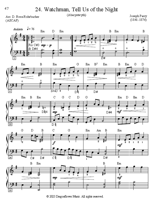 Hymns For Advent Sample