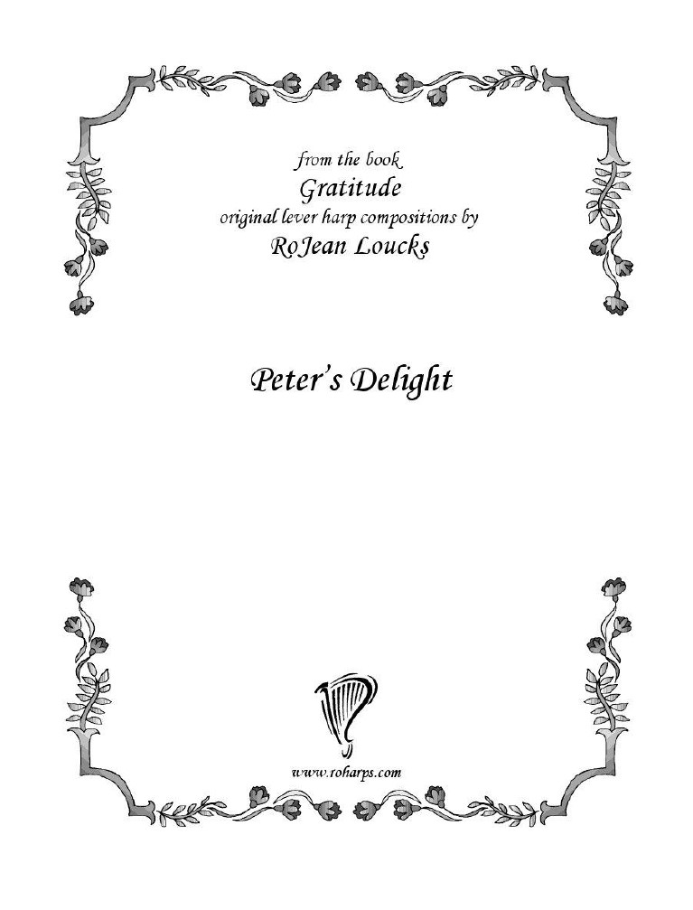 Peter's Delight by Loucks Cover at Afghan Press Music