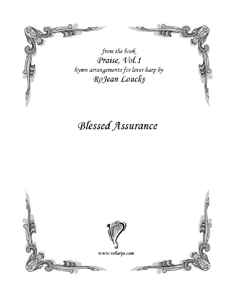 Blessed Assurance by Loucks Cover at Afghan Press Music