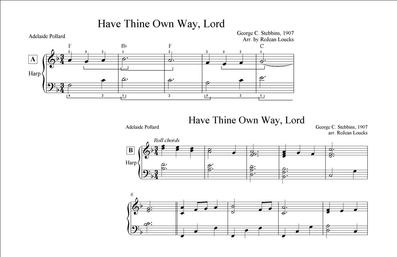 Have Thine Own Way, Lord Sample at Afghan Press Music