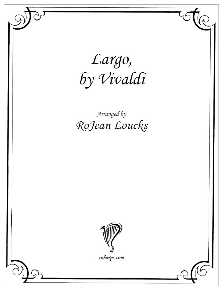 Largo (Vivaldi) by Loucks Cover at Afghan Press Music