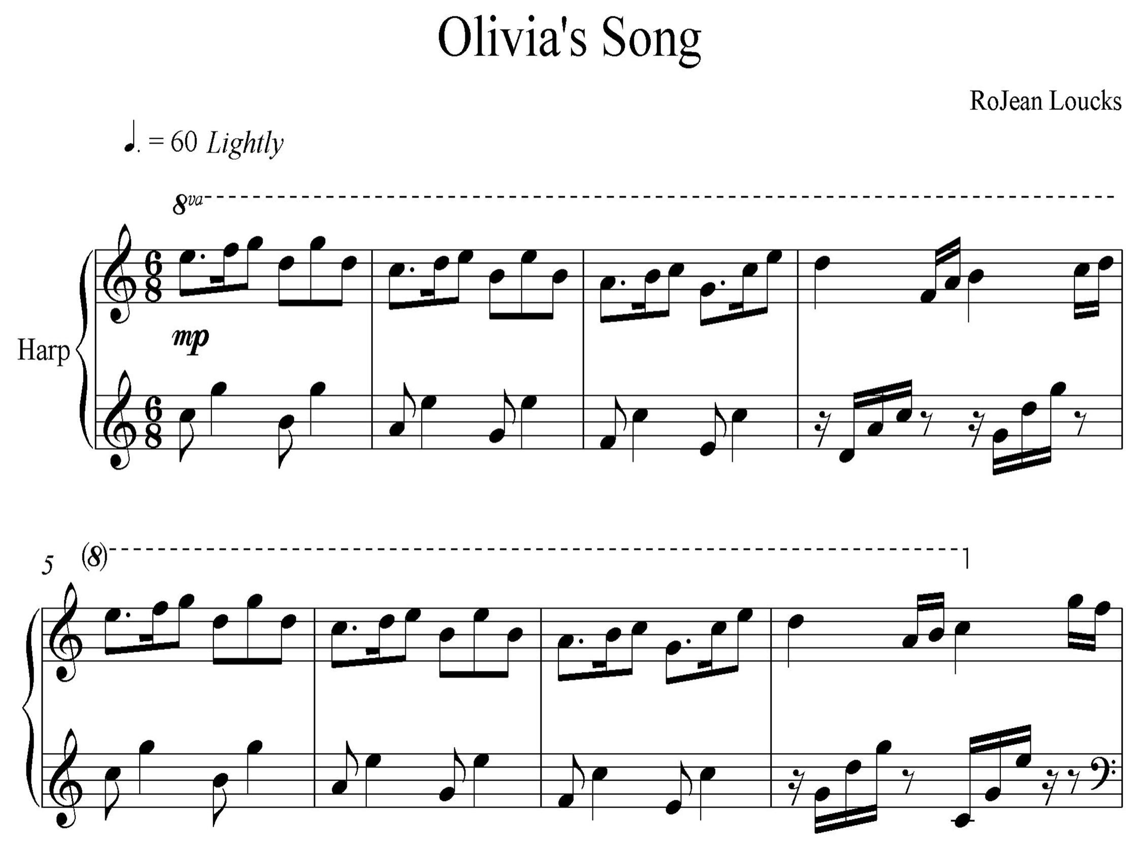 Olivia's Song Sample at Afghan Press Music