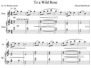 To a Wild Rose (Duet) - Image 2