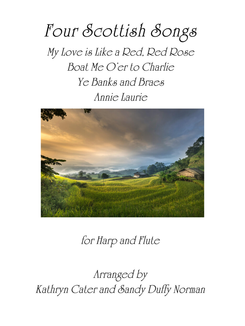 Four Scottish Songs for Flute and Harp