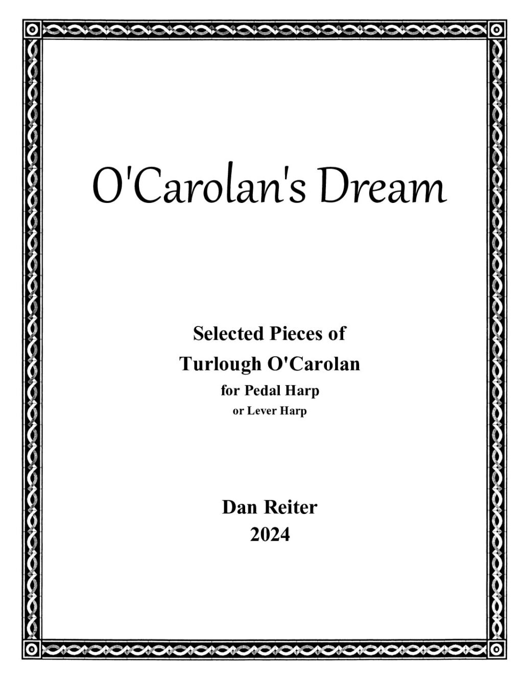 O’Carolan’s Dream – 15 selected works of O’Carolan