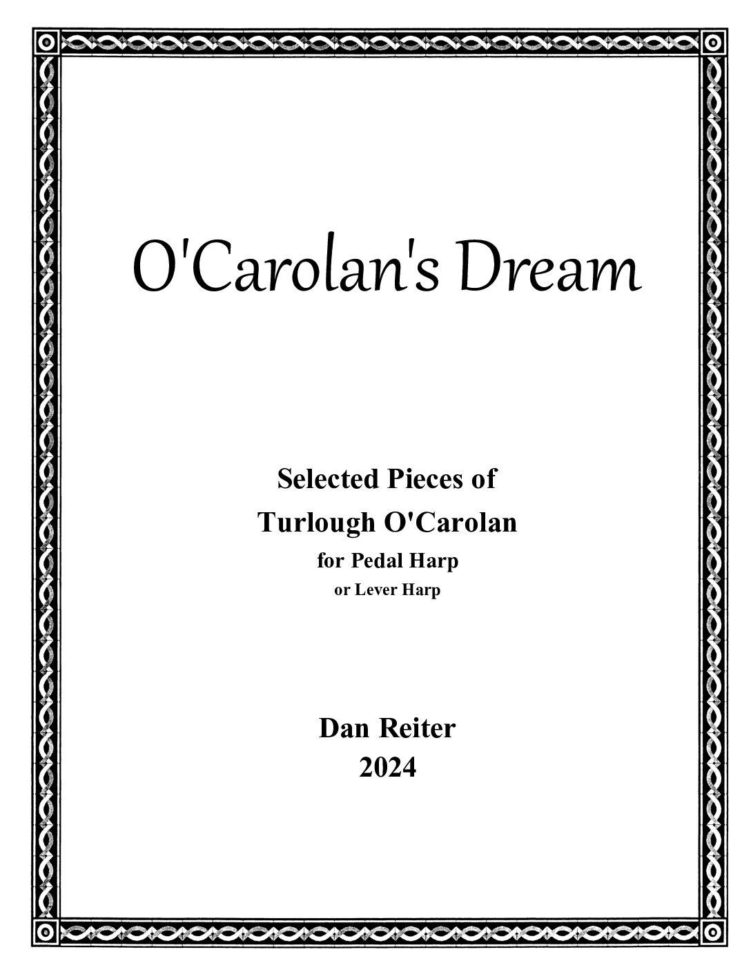 O’Carolan’s Dream – 15 selected works of O’Carolan